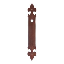 Schild 'Medieval' blind (Roest)