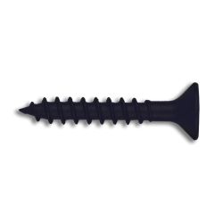 Gelakte houtschroef - Ø4,0 x 25 mm (RAL 9005 Gitzwart)