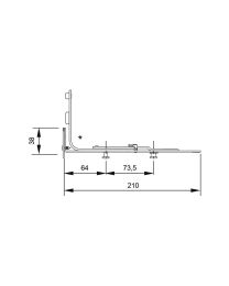 Hoekoverbrenging AF VSU/K 56+ smal 1S 1RS