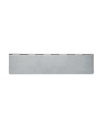 Tochtplaat voor binnen - 329 x 80 mm (Inox AISI 316)