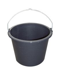 Bouwemmer PE 20L (Zwart)