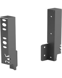 Achterwandverbinders ArciTech voor houten of aluminium achterwand - 218 mm - Antraciet