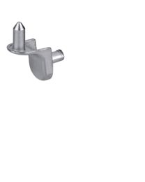 Legplankdrager ‘Sekura 1.1' met tap - Ø5 mm (Vernikkeld)