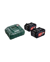 Accu basisset met lader ASC 30 - 2 x 18V | 4,0Ah (inclusief inlay)