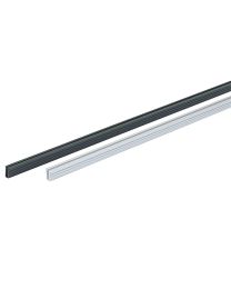 Loop- en geleidingsprofiel SlideLine 56 - 6 meter (Zilver)