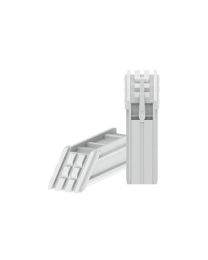 Lashoeken 'Roplasto' voor PVC raamprofielen - 60x40x2 mm