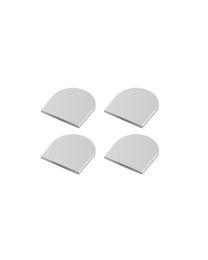 Set afdekkappen Neo M6 (Mat chroom)