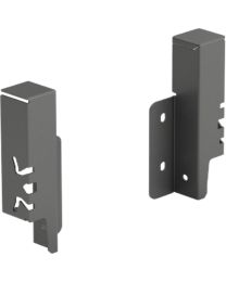 Achterwandverbinders ArciTech - 126 mm (Antraciet)