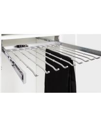 Uittrekbare broekhouder - 800 mm (Zilver)