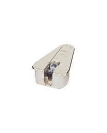 Verbindingsbeslag VB 20 met rand voor 19-20 mm legplanken (Vernikkeld)