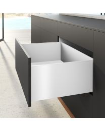 Zijwand AvanTech 139 mm L+R excl. frontbevestiging (Wit)