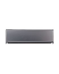 Brievenbusklep zonder schacht en binnenklep - 275 x 83 mm (Aluminium)