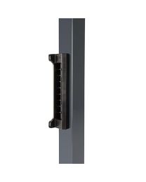 Polyamide opbouw slotvanger met Quick-Fix voor max. 40 mm vierkant profiel (F1)