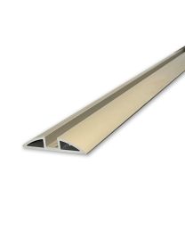 Onderrail voor vouwdeur 0700 13A - 6 meter (F1)