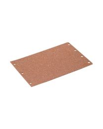 Kurkplaat voor bandschuurmachine 9401 / 9402 / 9403J - 110 mm
