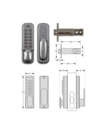 KNOPSET M/CIJFERSLOT KNSV-1155 SCP 