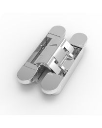 Onzichtbare scharnier 'Invisible Neo L7' (Blinkend chroom)