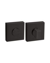 WC garnituur vierkant rozet met stift 6/7 mm -  50x50x11 mm