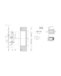 Slotkast voor MFV AS8772/80-72-8