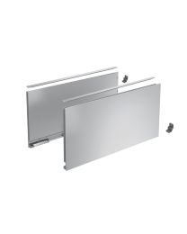 Zijwand AvanTech 101 mm L+R excl. frontbevestiging (Zilver)
