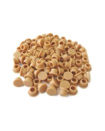 Afdekkappen voor 'Clamex P' - 90° (RAL 1011 Bruinbeige - 100 st)
